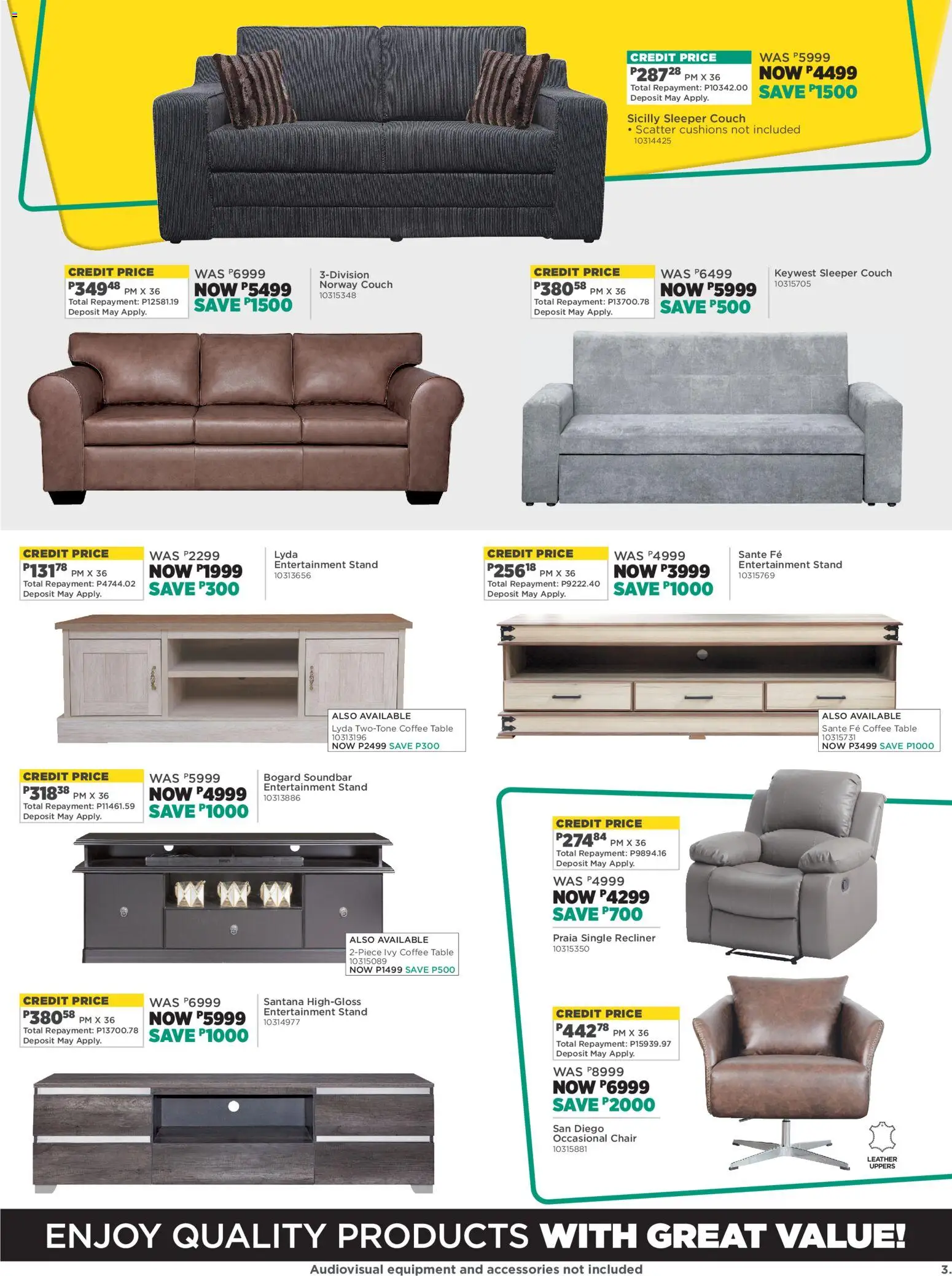 New House and Home catalogue – valid from 16.02.2026 | Page: 3 | Products: Couch, Coffee table, Chair, Coffee