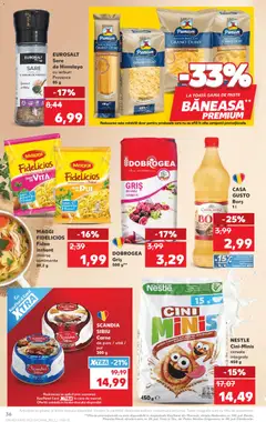 Kaufland RO Zalau - amely érvényes a következő dátumtól: 04.03.2026 | Oldal: 36 | Termékek: Maggi, Bors