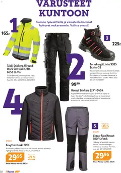 K-Rauta-mainoslehti voimassa 04.03.2026 alkaen | Sivu: 30 | Tuotteet: Kangas, Takki, Housut