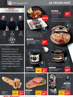 Spar katalog akcije – veljaven od 25.03.2026 | Stran: 8 | Izdelki: Miza, Kruh, Goveje meso, Rozine