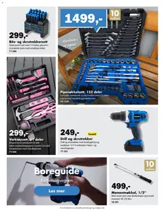 Forhåndsvisning av Biltema kundeavis gyldig fra 03.02.2026 | Side: 13 | Produkter: Drill, Skrutrekker, Lys, Håndtak