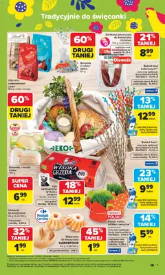 Pogląd oferty "Carrefour gazetka" - ważna od 30.03.2026 | Strona: 9 | Produkty: Kiełbasa, Rzeżucha, Baranek z masła, Jaja