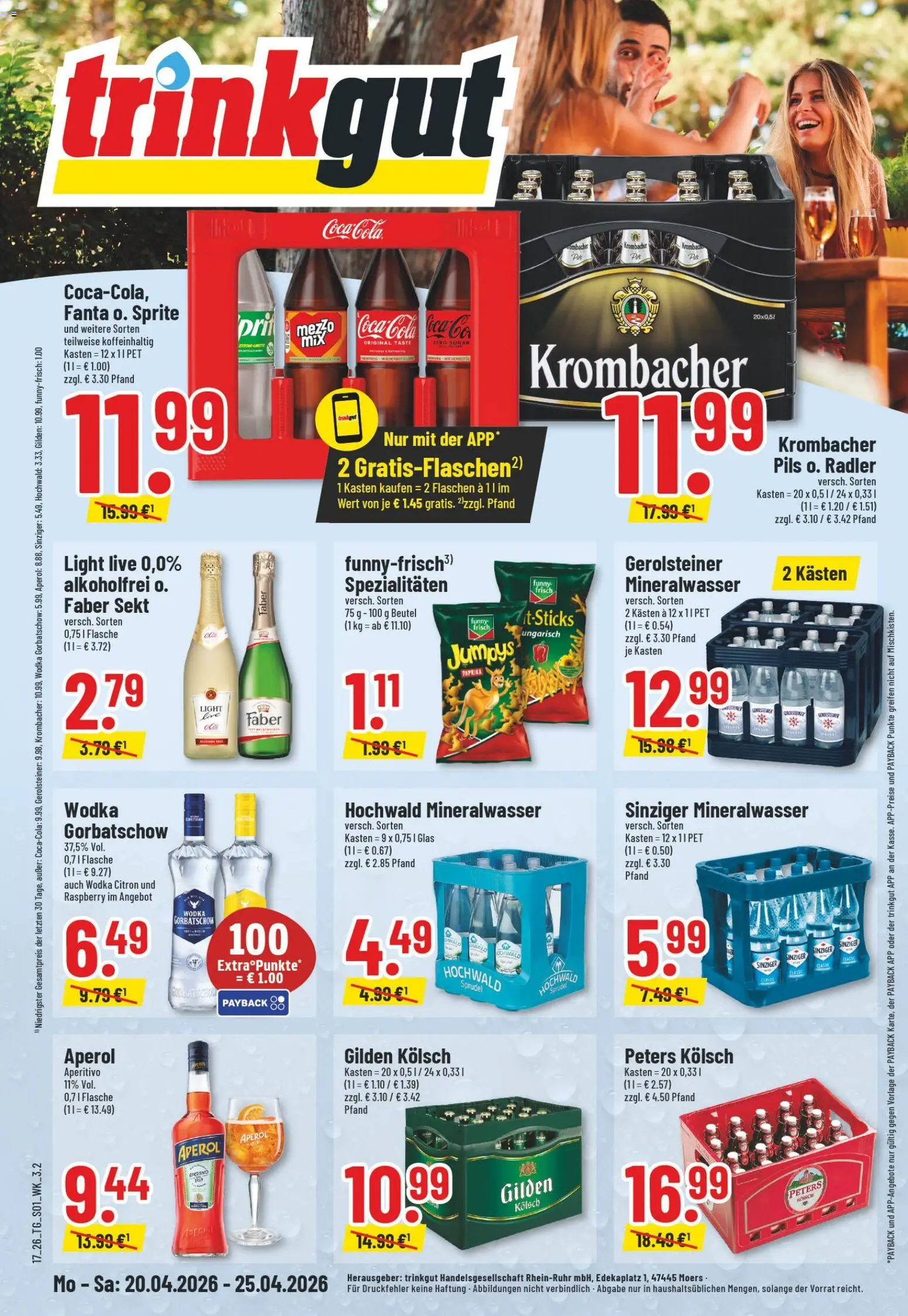 Trinkgut Prospekt 	 – gültig ab 20.04.2026 | Seite: 1