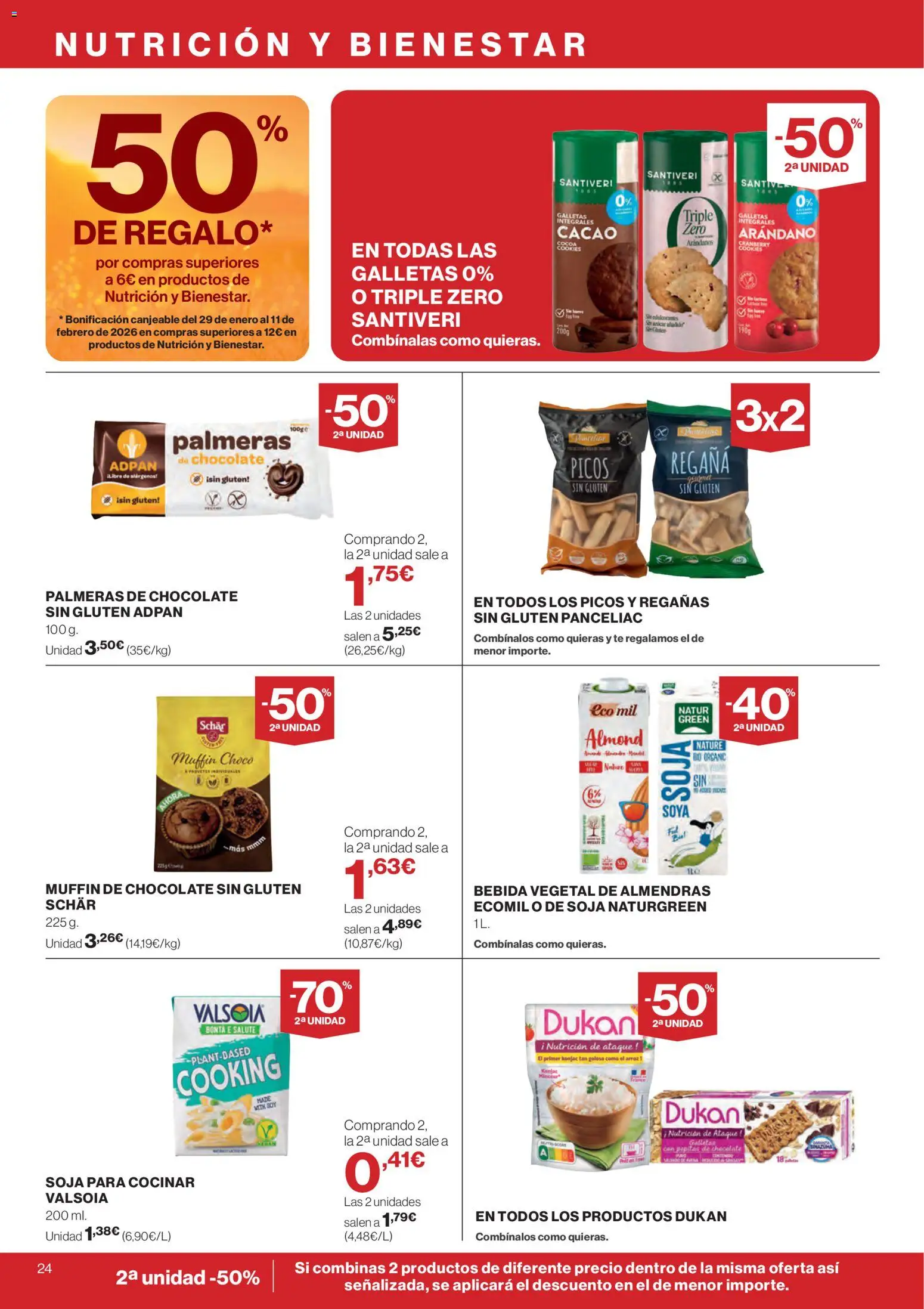 Supercor Canarias │ válido desde el 07.01.2026 | Página: 24 | Productos: Arroz, Té, Galletas, Palmeras