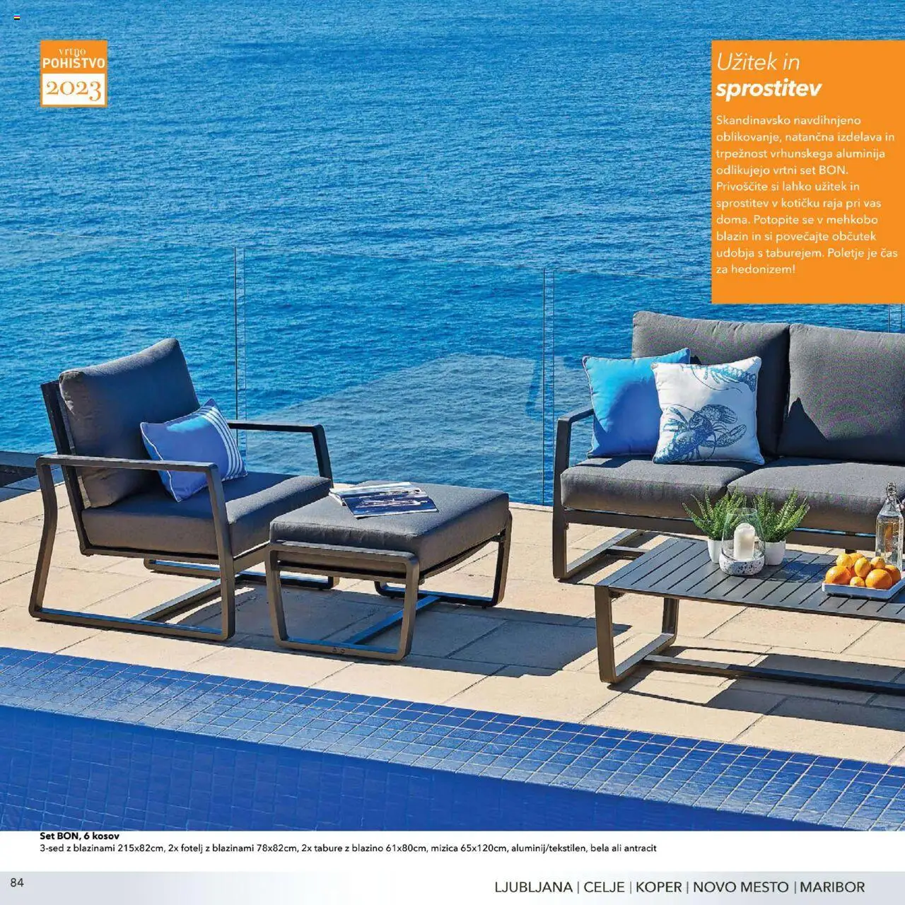 Harvey Norman - Katalog - Vrtno pohištvo │ velja od 01.03.2023 | Stran: 84