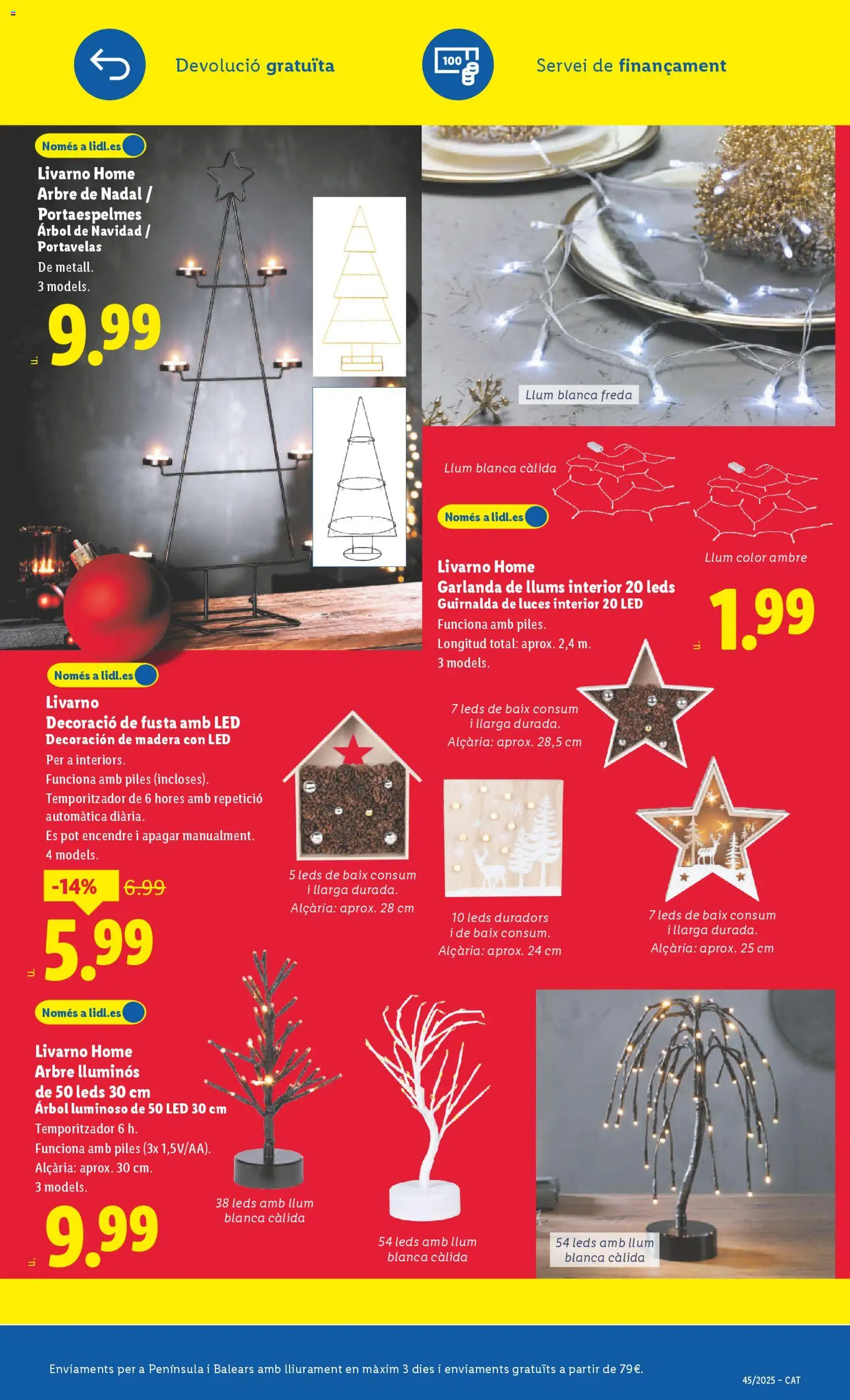 Lidl folleto de bazar │ válido desde el 03.11.2025 | Página: 15