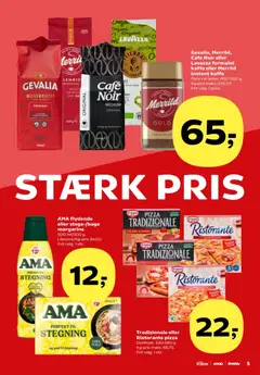 Kvickly - Tilbudsavis uge 11 gyldig fra 06.03.2026 | Side: 5 | Produkter: Mælk, Kaffe, Margarine, Instant Kaffe