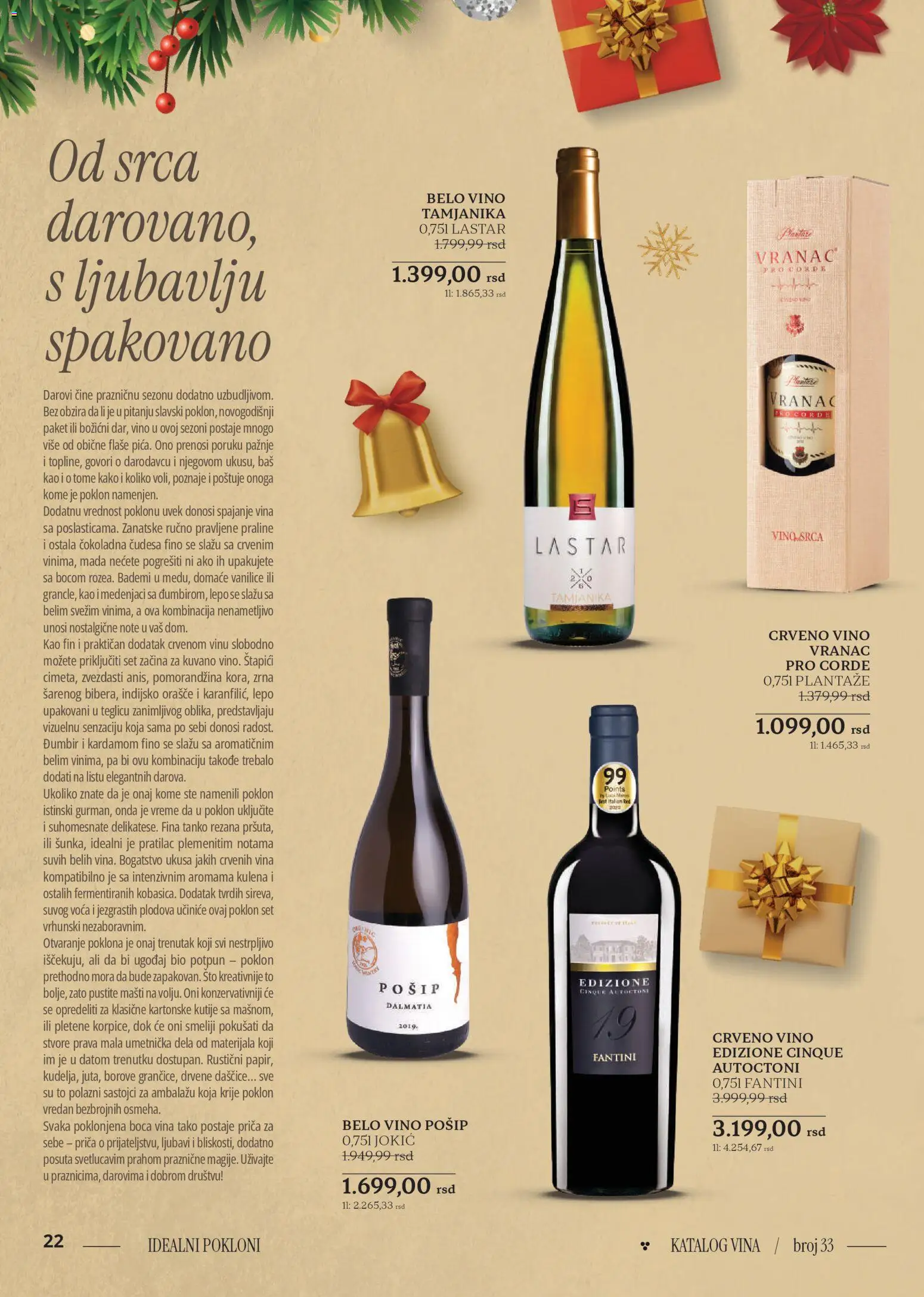Roda katalog - važi od 18.12.2025 | Strana: 22 | Proizvode: Vranac, Crveno vino, Praline, Belo vino