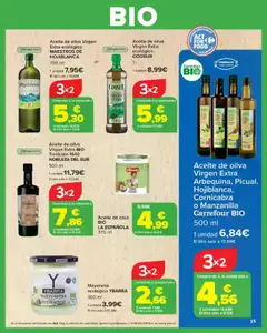 Carrefour Bio │ válido desde el 27.06.2025 | Página: 15 | Productos: Τυρόπιτα, Aceite de oliva, Aceite de coco, Οθόνη προβολής