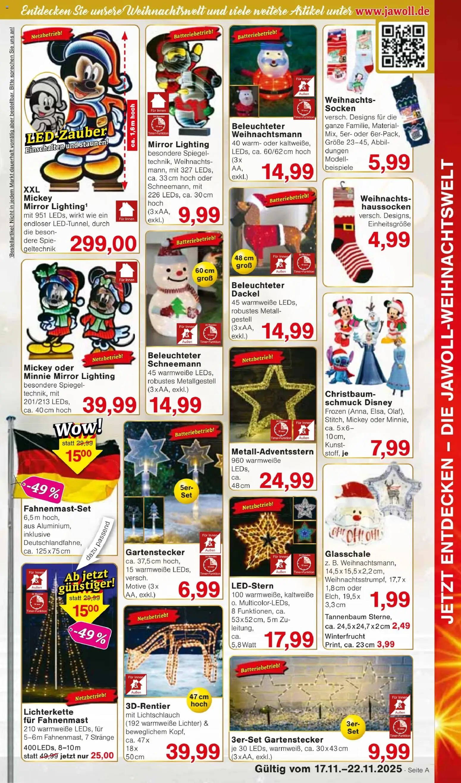 Jawoll Prospekt – gültig ab 17.11.2025 | Seite: 5 | Produkte: Spiegel, Socken