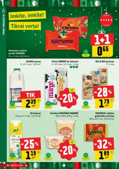 IKI leidinys galioja nuo 29.12.2025 | Puslapis: 26 | Prekių: Sūrelis, Pienas, Sviestas, Grietinė