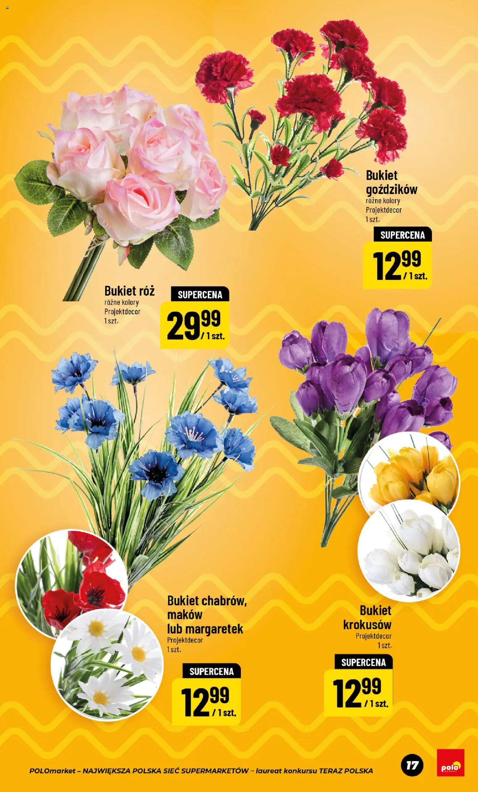 POLOmarket gazetka - Wielkanoc od 06.03.2026 | Strona: 17 | Produkty: Róż