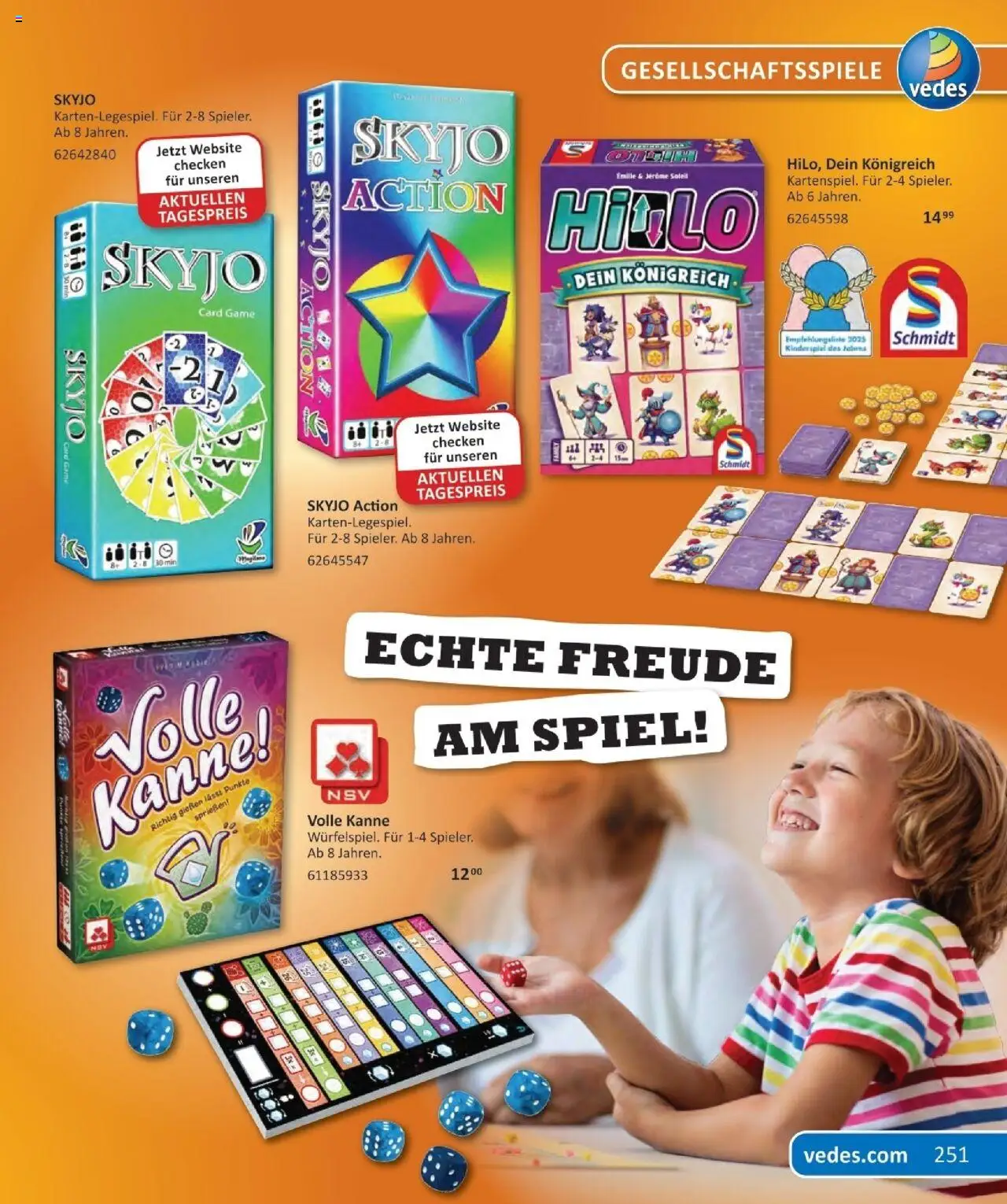 Vedes Das große Buch der Wünsche – gültig ab 29.09.2025 | Seite: 251 | Produkte: Spiel