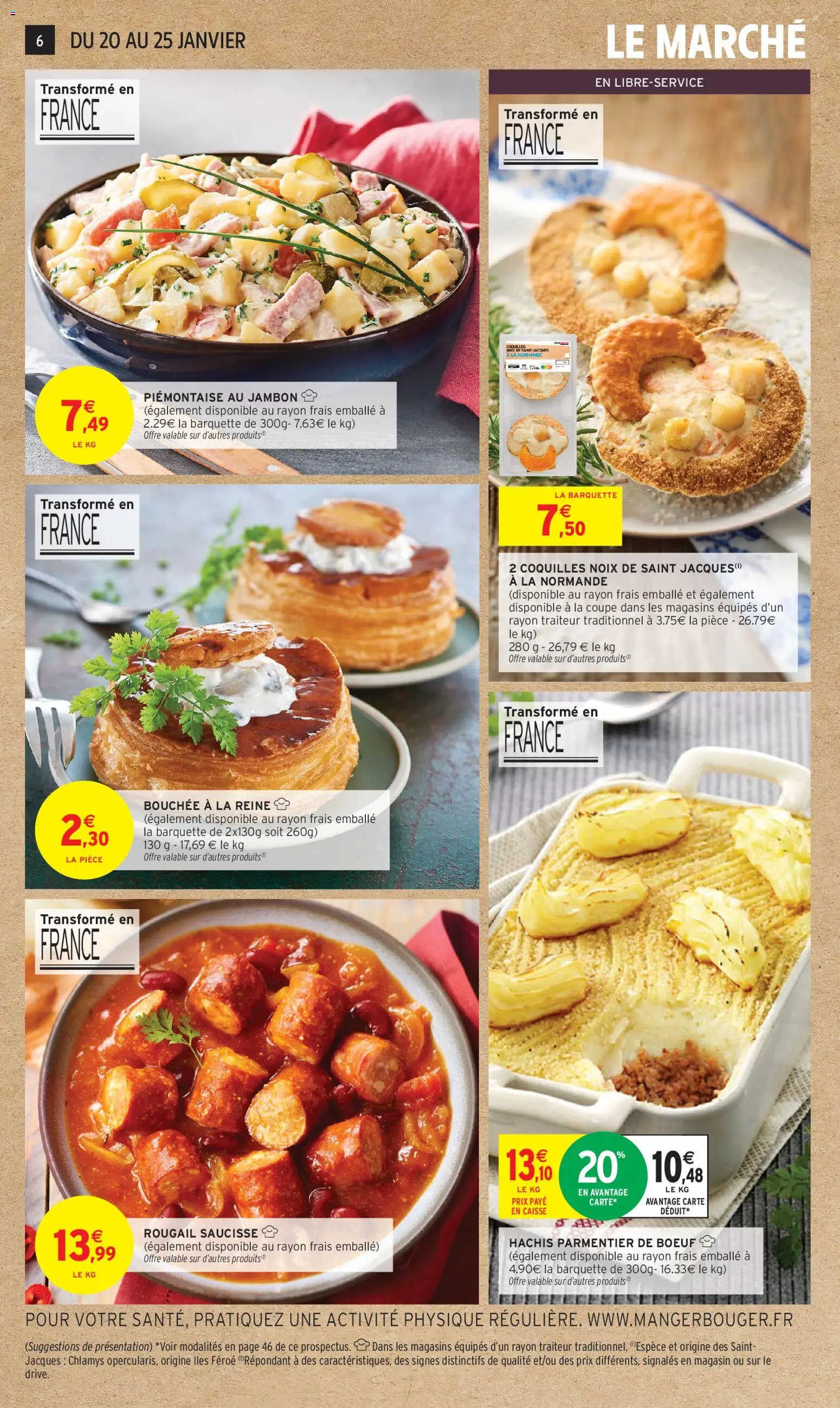 {H1} | Page: 6 | Produits: Jambon, Saucisse, Noix