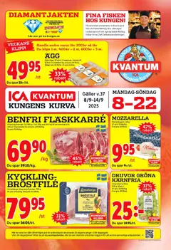 ICA Kvantum - Kungens Kurva - Förhandsvisning av reklamblad från butik ICA Kvantum aktuell från 08.09.2025