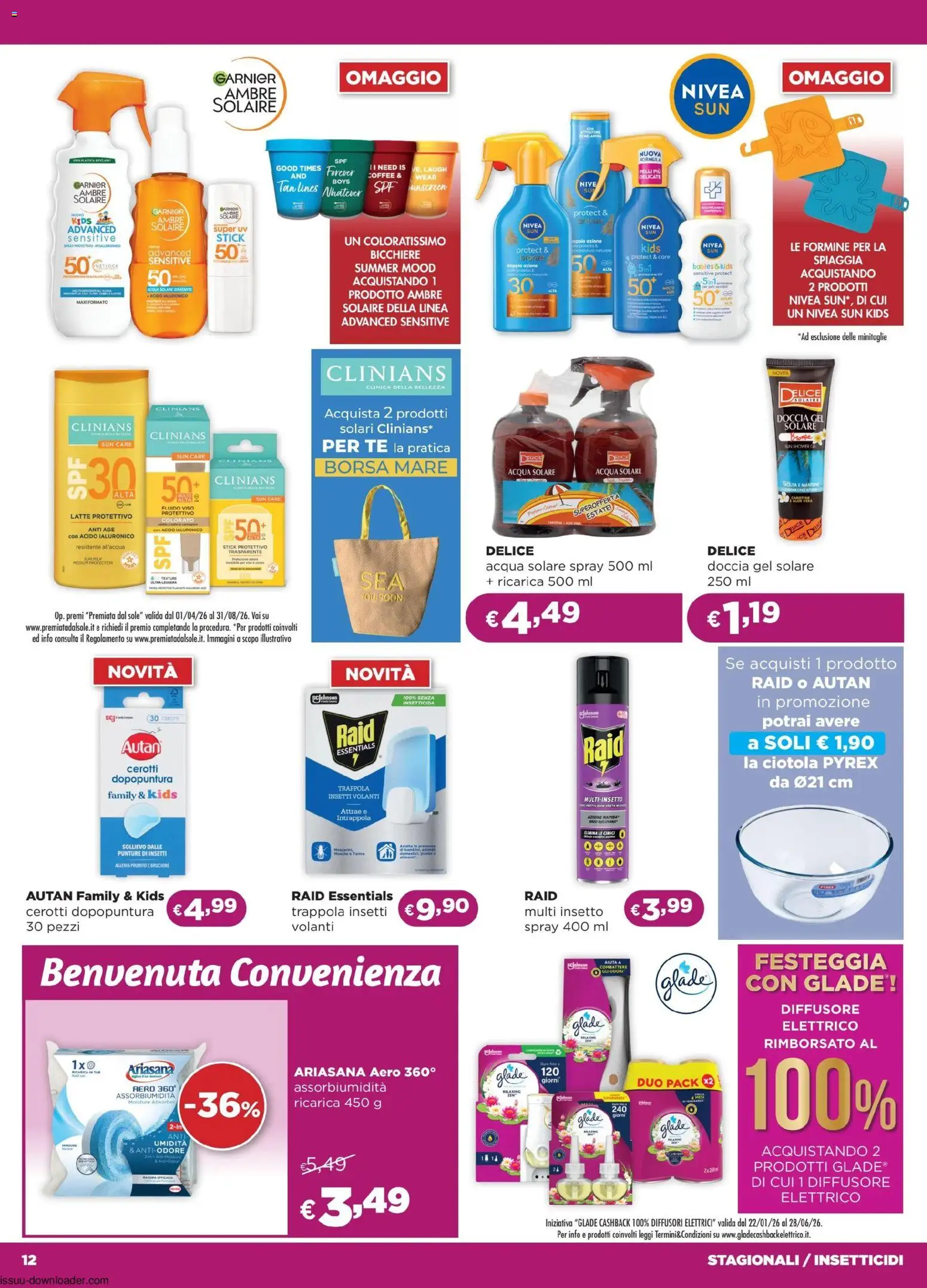 Volantino La Saponeria del 29.04.2026 | Pagina: 12 | Prodotti: Tè, Acqua solare, Acqua, Latte