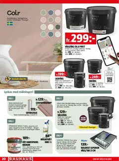Bauhaus erbjudanden - Förhandsvisning av reklamblad från butik Bauhaus aktuell från 01.03.2026 | Sida: 20