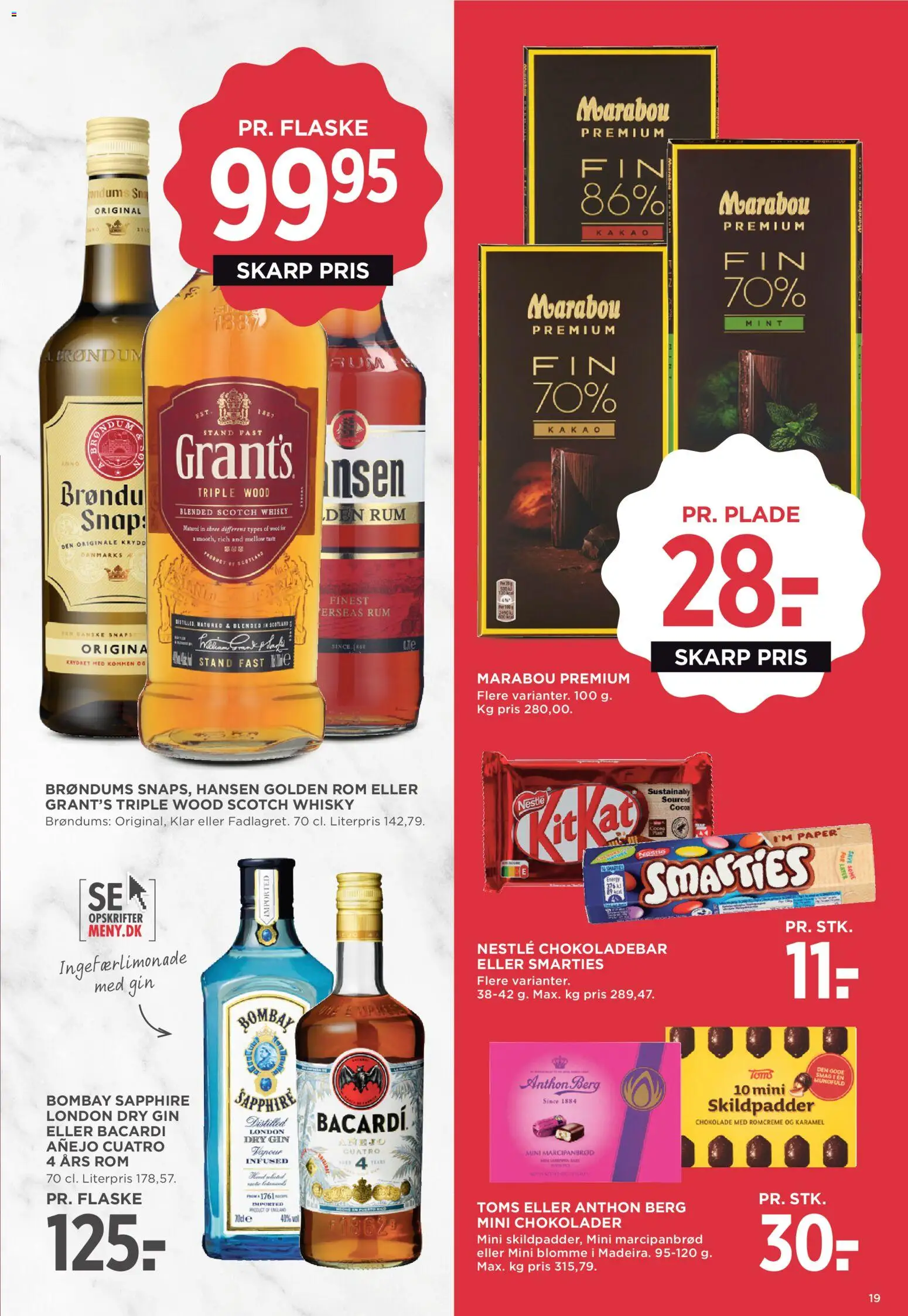 Meny tilbudsavis – gyldig fra 17.04.2026 | Side: 24 | Produkter: Gin, Whisky, Marcipanbrød, Rom