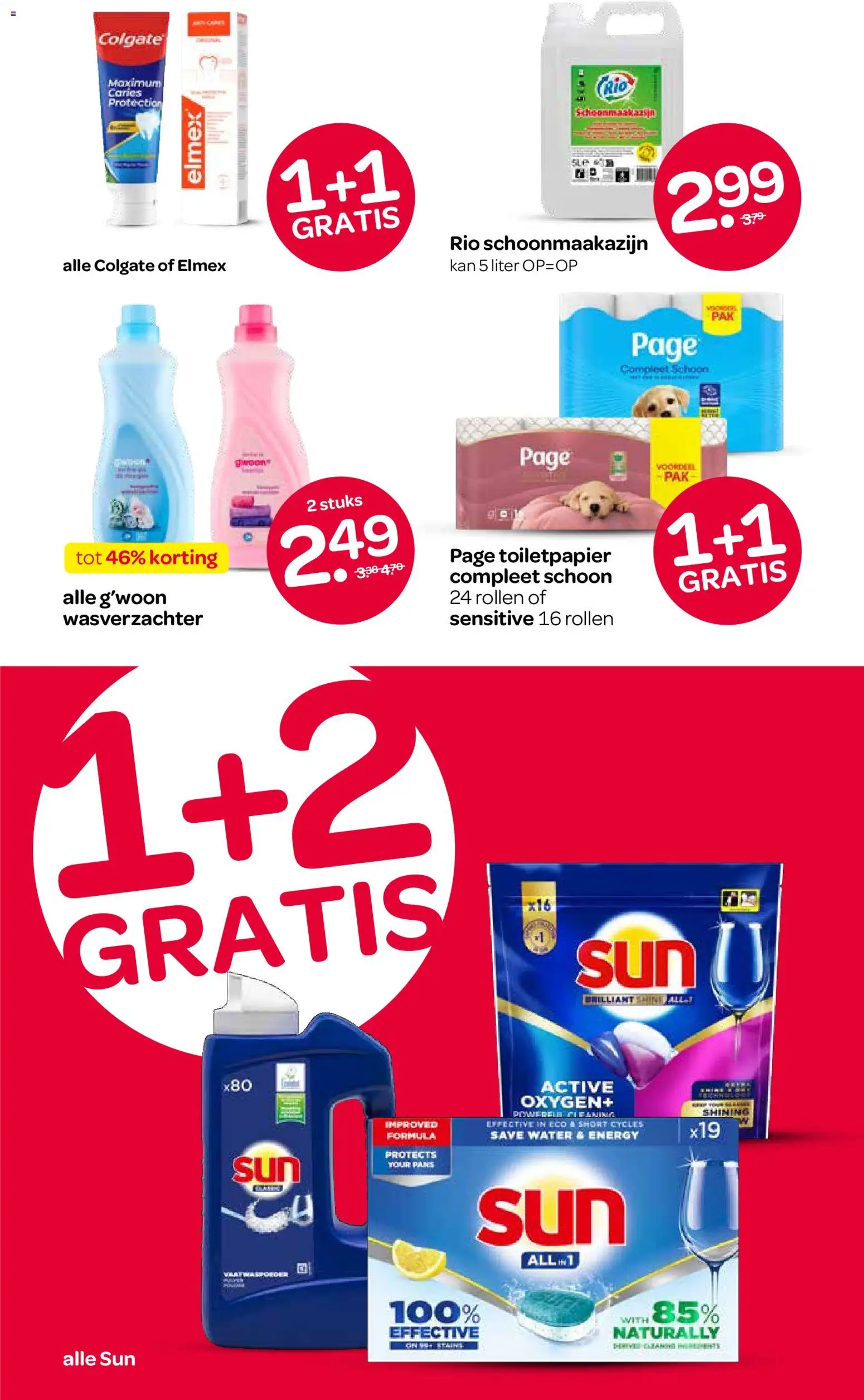 {H1} | Pagina: 13 | Producten: Wasverzachter, Kan, Toiletpapier, Festék