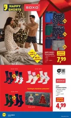 LIDL leidinys galioja nuo 01.12.2025 | Puslapis: 42 | Prekių: Kojinės, Trumpikės