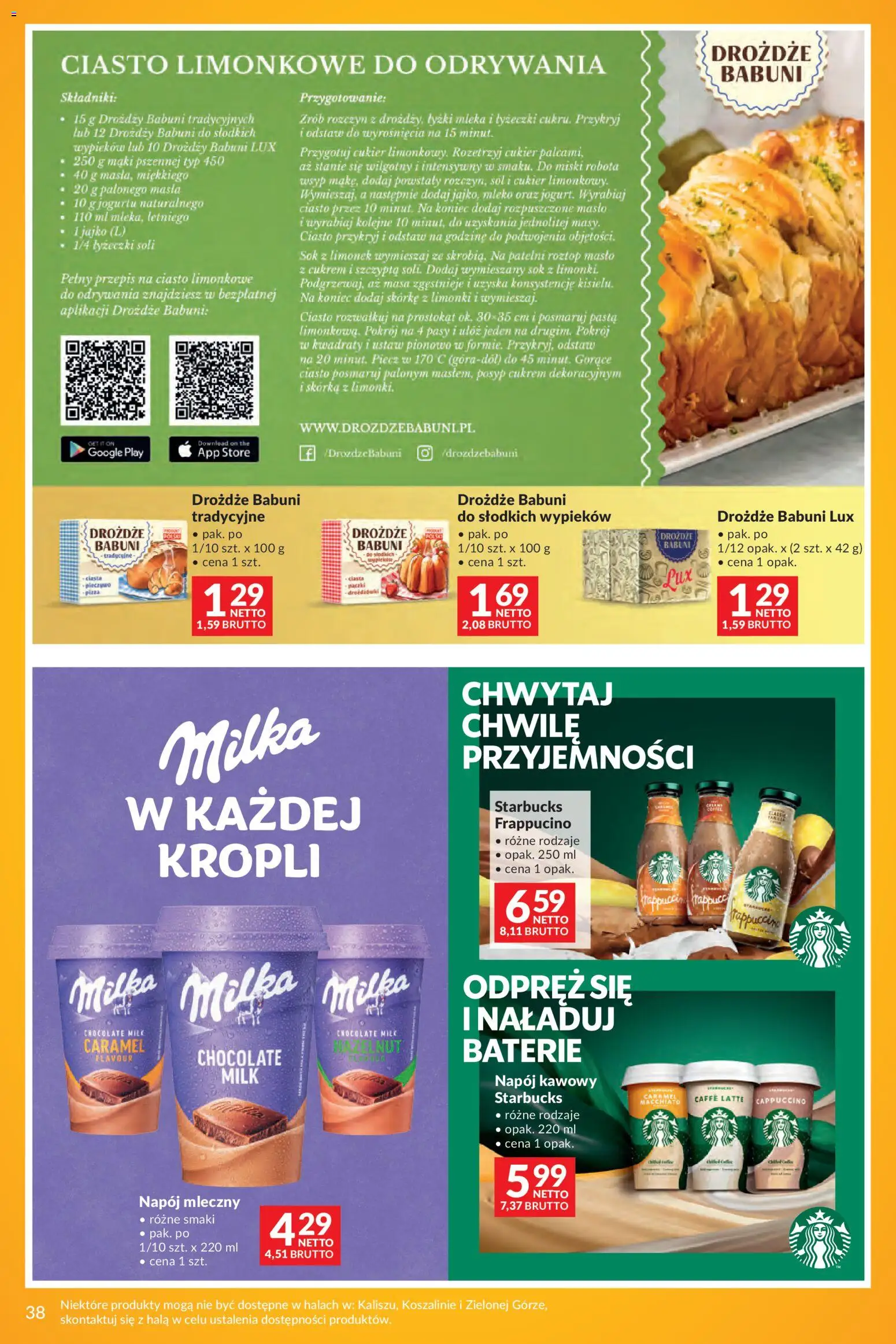 Makro gazetka - Markowe Inspiracje Maja od 28.04.2026 | Strona: 36 | Produkty: Pieczywo, Baterie, Mleko, Masło