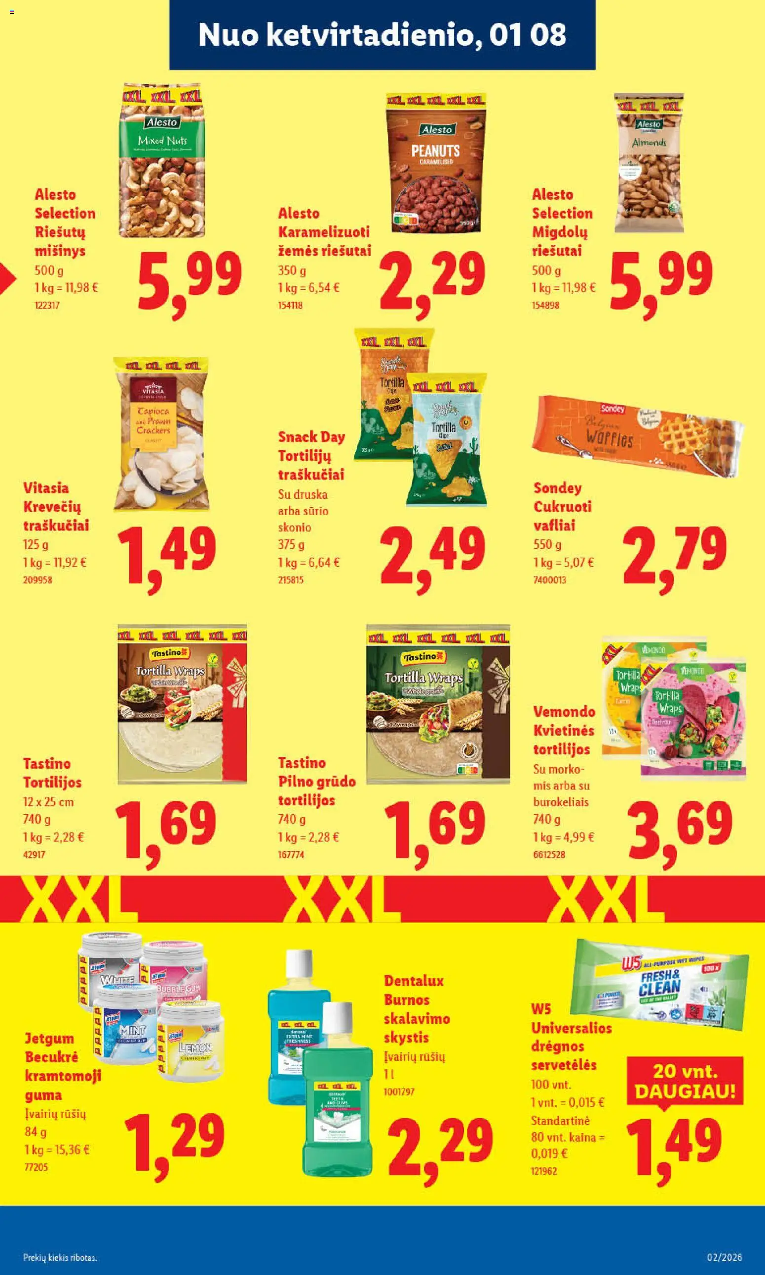 LIDL akcijos nuo 05.01.2026 | Puslapis: 31 | Prekių: Šampūnas, Krepšelis
