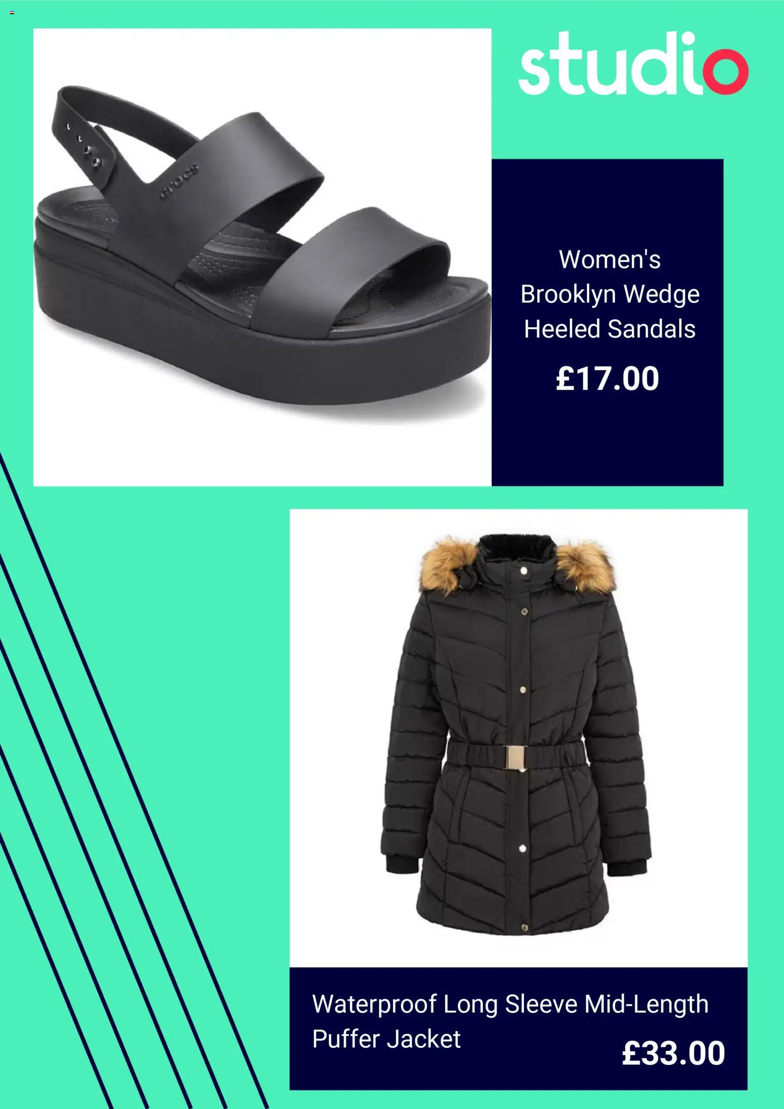 {H1} | Page: 5 | Products: Jacket, Sandals