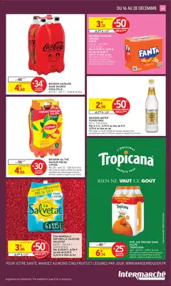 Intermarché - Prévisualisation de BOISSON GAZEUSE SANS SUCRES COCA-COLA, 4x1,751 - soit 71 - 0,66 € le litre valide à partir de 16.12.2025 | Page: 43