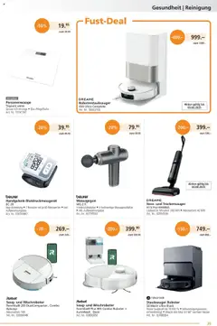 Fust Aktionen ab 28.07.2025 | Seite: 39 | Produkte: Roboter, Personenwaage, Wasser, Staubsauger