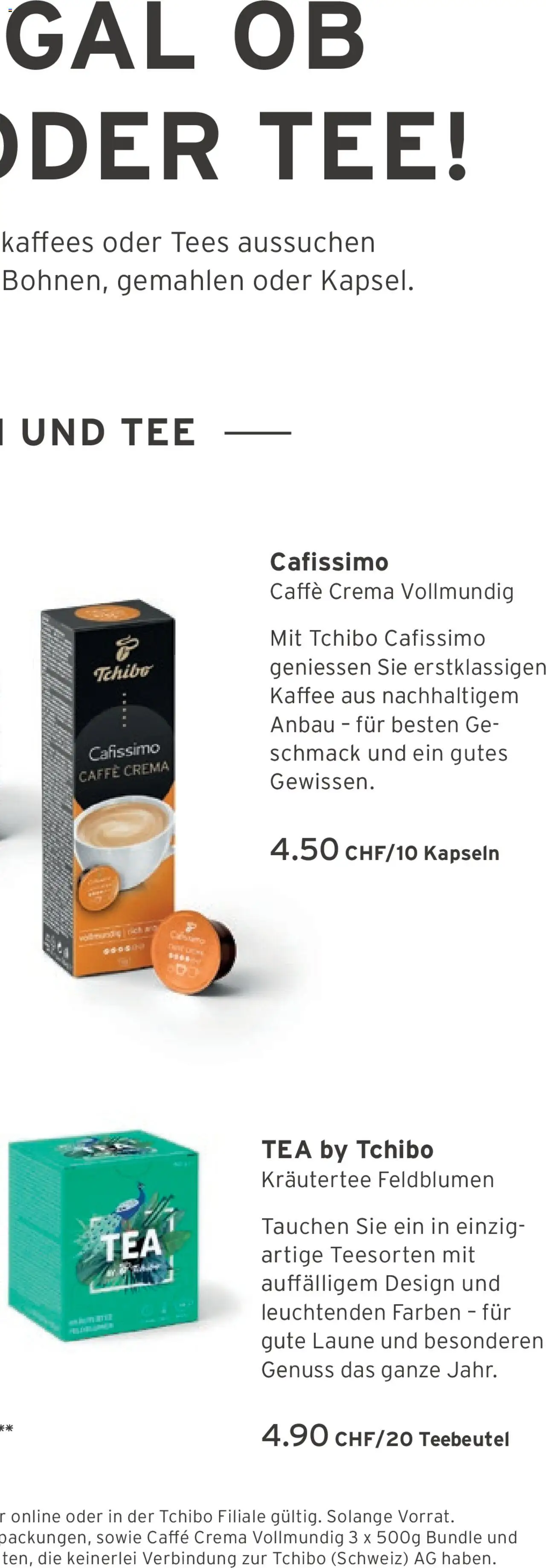 Tchibo Aktionen Run & Shine – gültig ab 30.09.2025 | Seite: 33 | Produkte: Kaffee, Tee