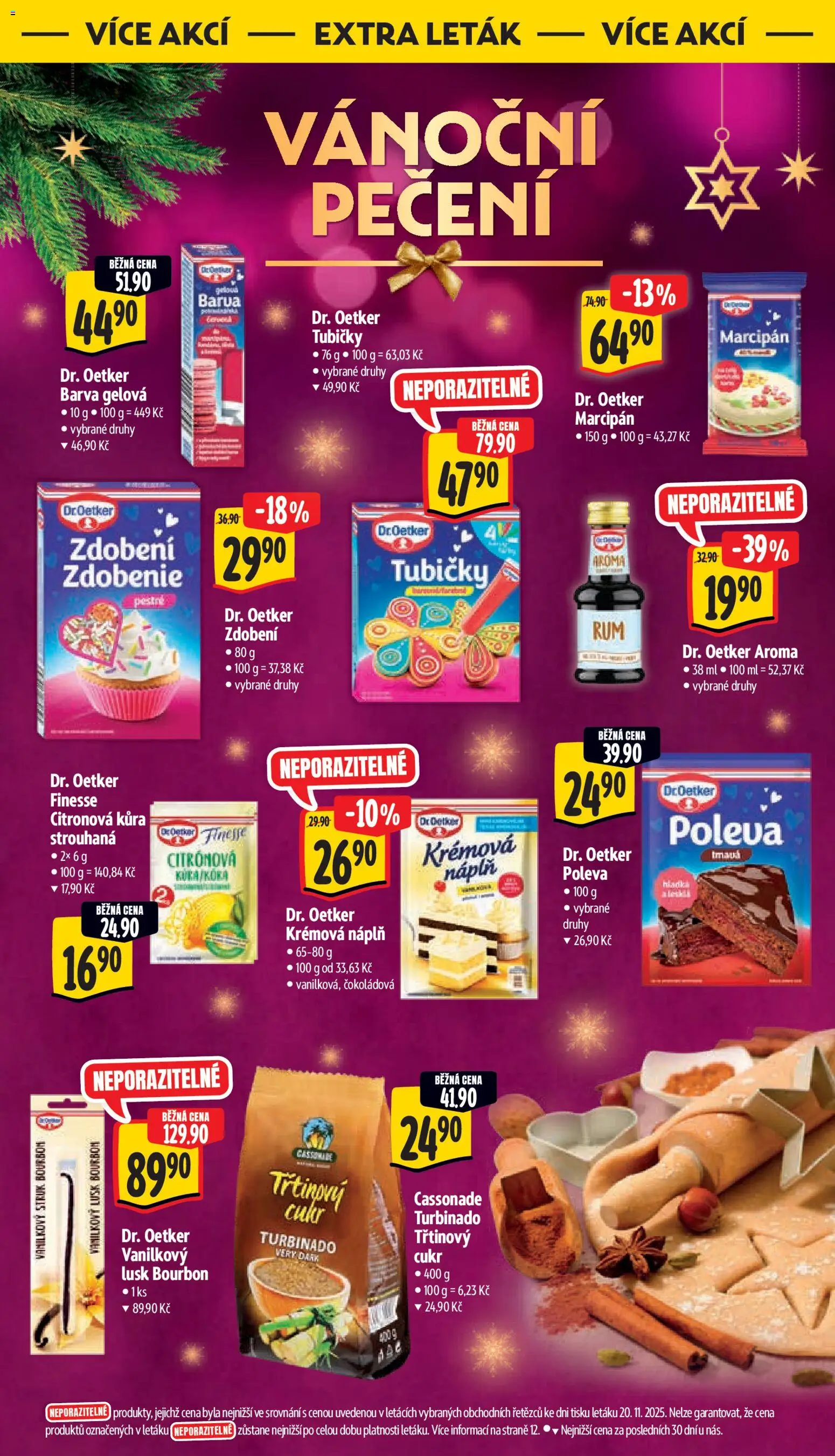 Albert leták - Supermarket od 26.11.2025 | Strana: 36 | Produkty: Bourbon, Cukr, Marcipán, Vanilkový lusk