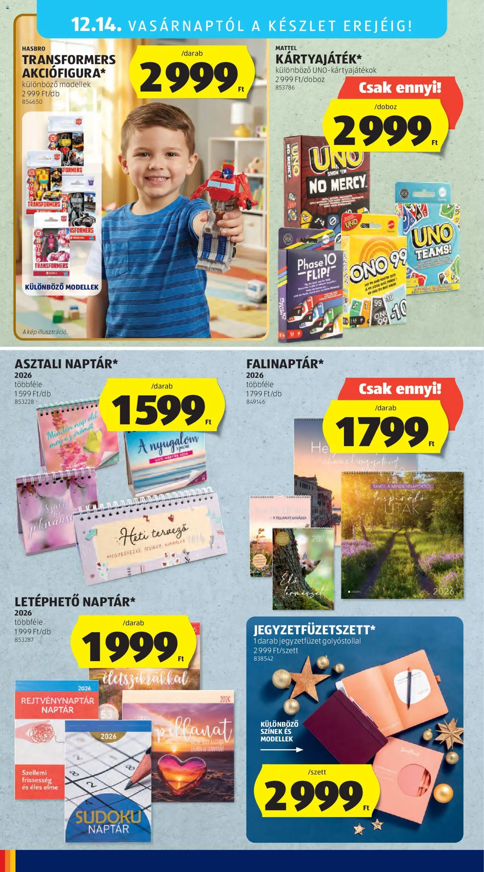 Aldi akciós ujság - amely érvényes a következő dátumtól: 11.12.2025 | Oldal: 60 | Termékek: Puzzle
