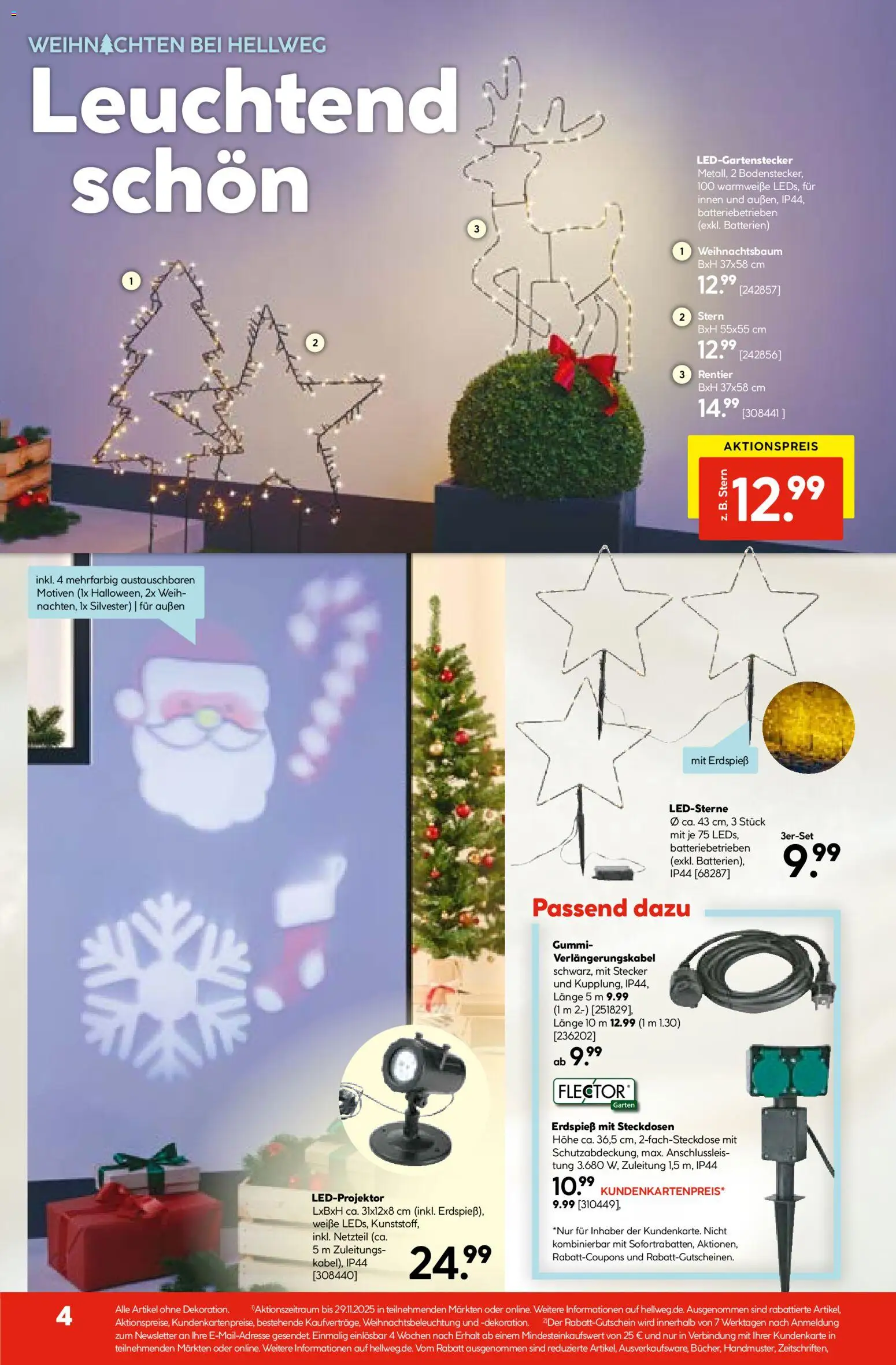 Hellweg Prospekt – gültig ab 17.11.2025 | Seite: 4 | Produkte: Batterien, Netzteil