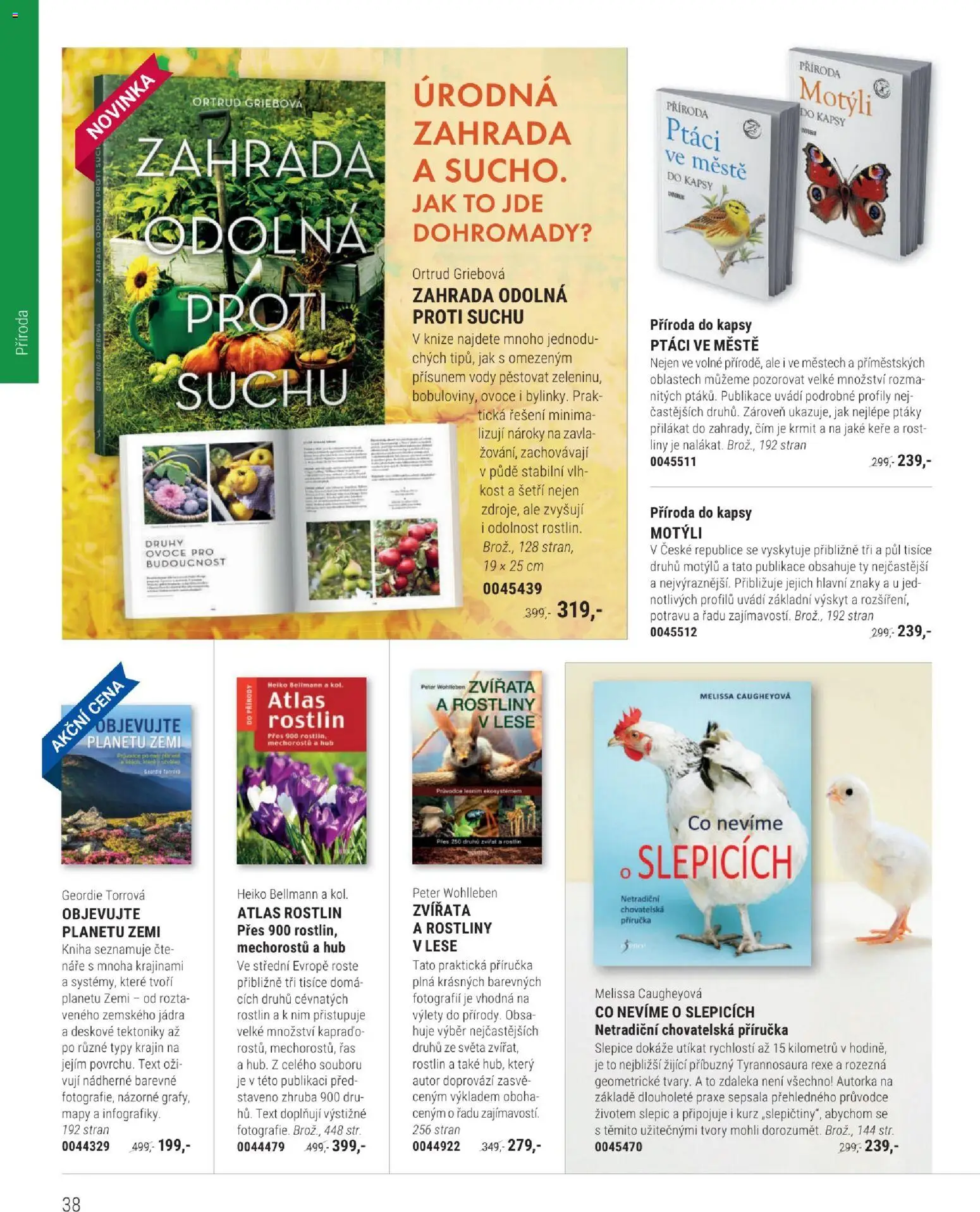Knižní klub leták od 01.03.2026 | Strana: 38 | Produkty: Kniha, Zahrada, Rostliny, Rošt