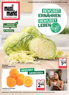 Maximarkt Bewusst Geniessen ab 15.01.2026 gültig