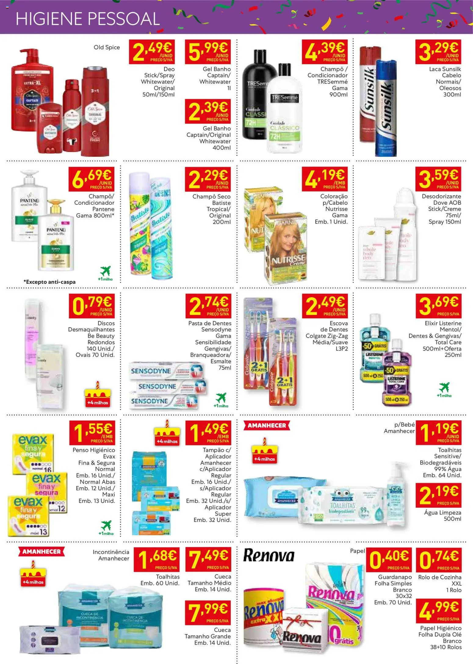 Recheio folheto Madeira │ válido de 28.10.2025 | Página: 15 | Produtos: Condicionador, Desodorizante, Pasta de dentes, Banho