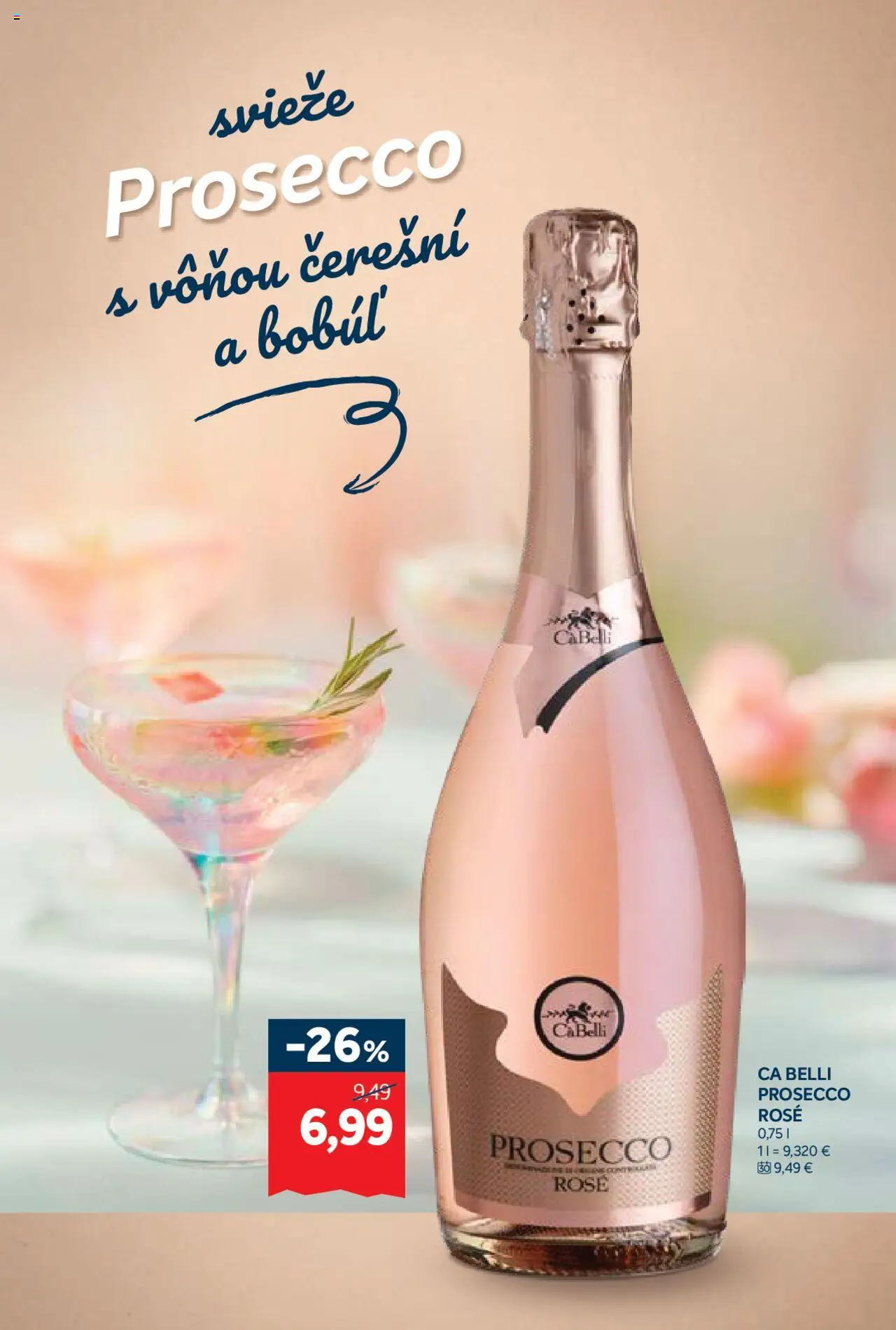 Nové Kraj akcie – leták je platný od 16.10.2025 | Strana: 9 | Produkty: Prosecco