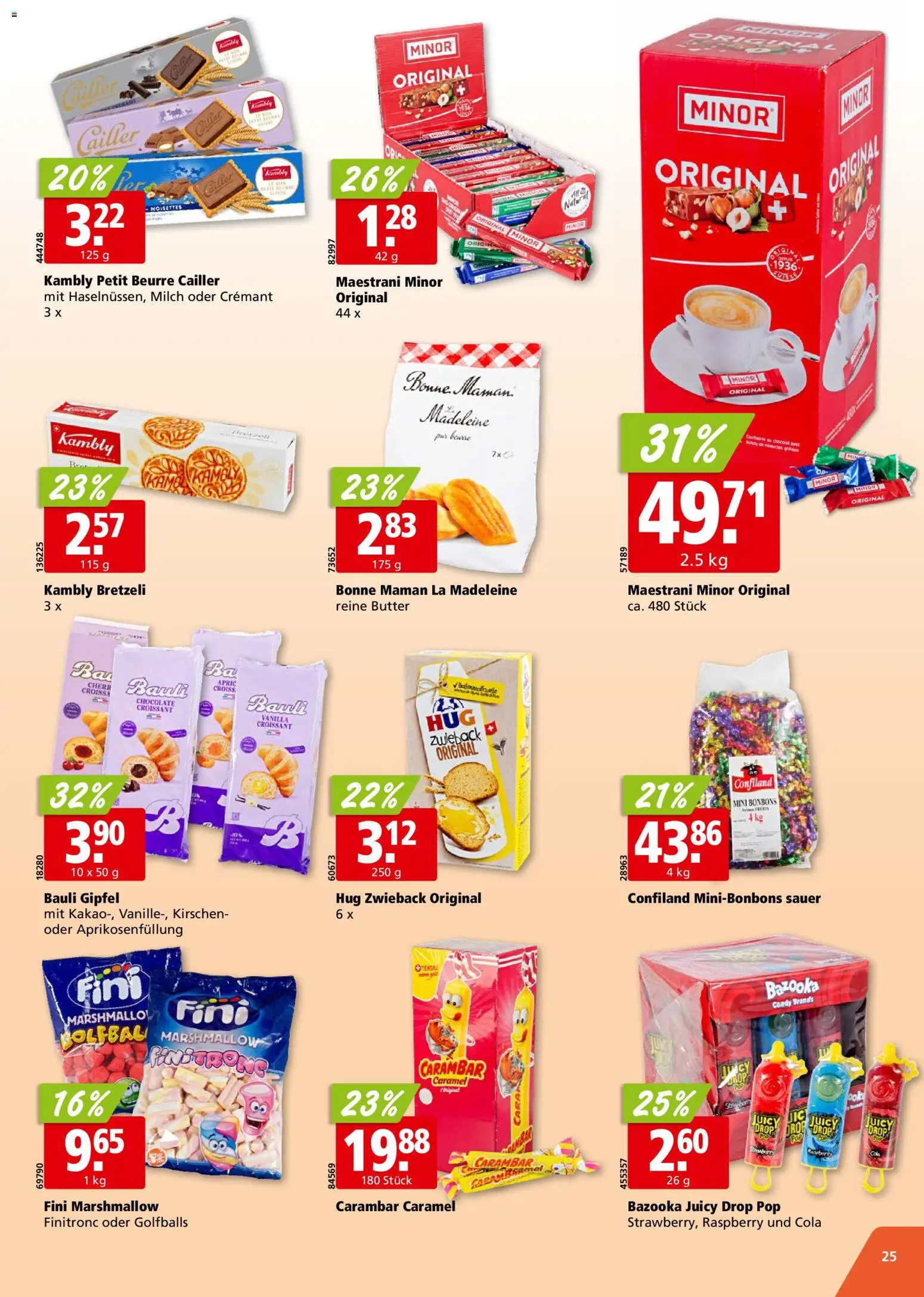 Aligro Aktionen Chavannes, Matran, Genf, Sitten – gültig ab 23.02.2026 | Seite: 25 | Produkte: Kirschen, Milch, Butter