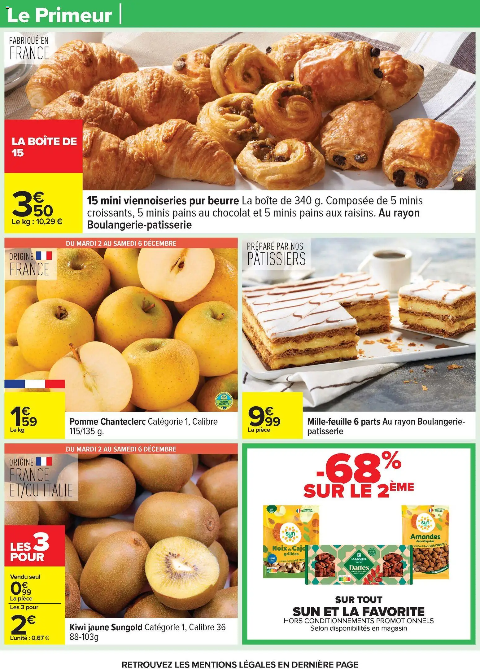 {H1} | Page: 39 | Produits: Amandes décortiquées, Pomme, Beurre, Chocolat