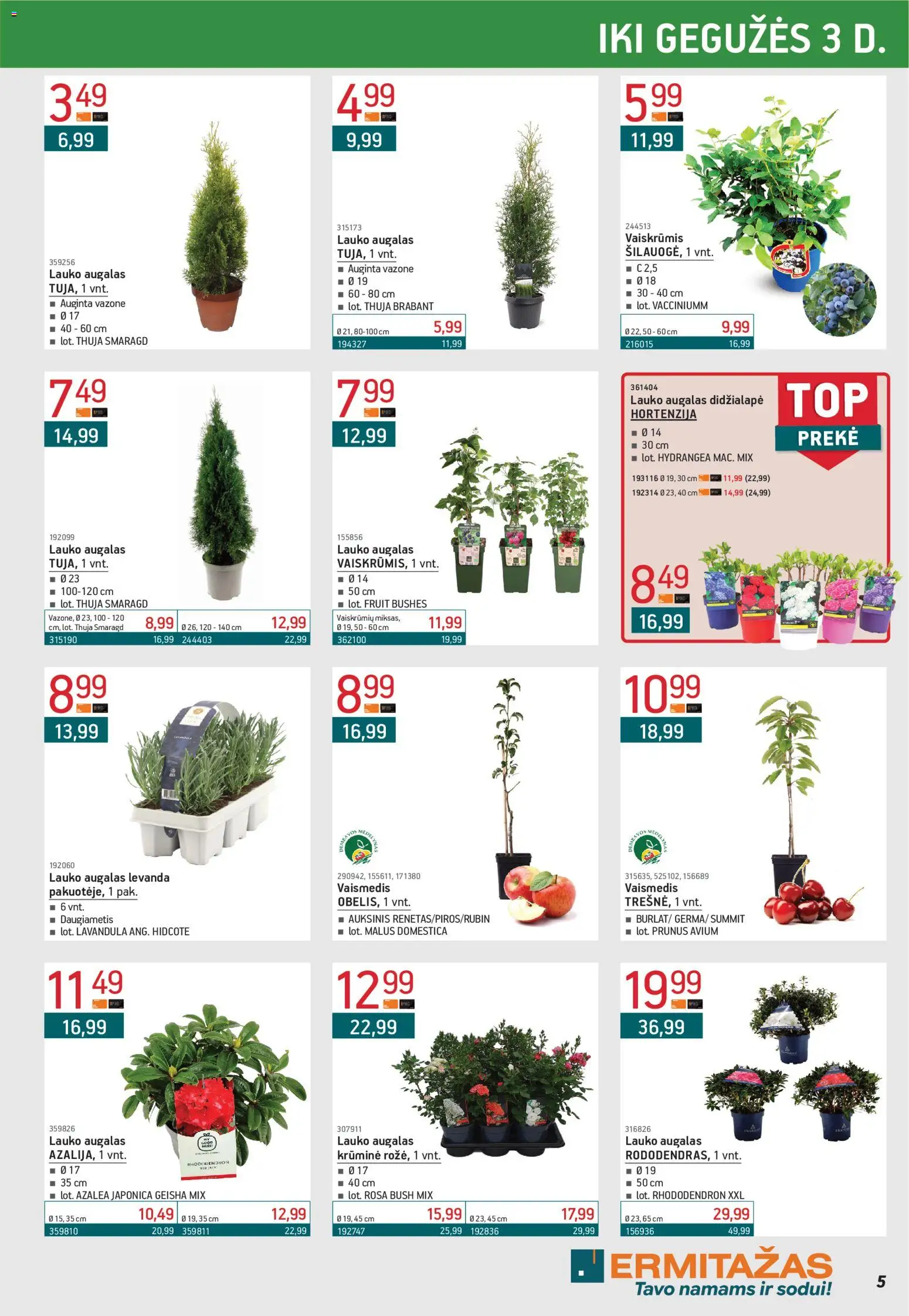 ERMITAŽAS akcijos nuo 01.04.2026 | Puslapis: 5