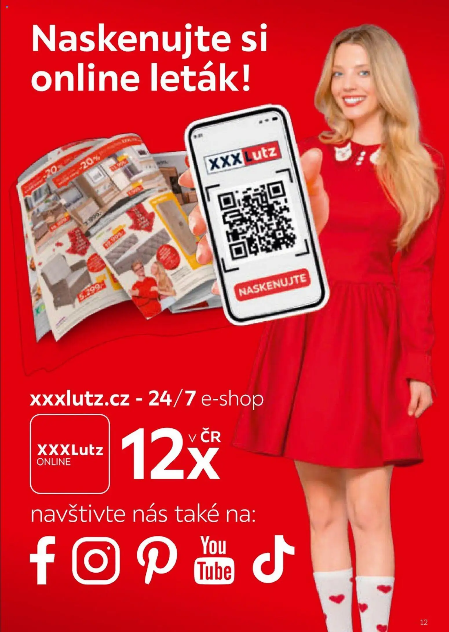 XXXLutz leták - Být věrným zákazníkem se vyplatí od 01.02.2026 | Strana: 12