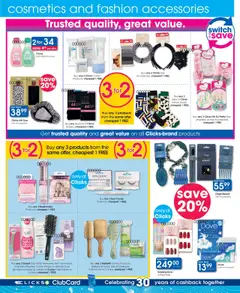 Clicks Specials │ valid from 08.07.2025 | Page: 10 | Products: Press, Switch, Nail polish, Paper