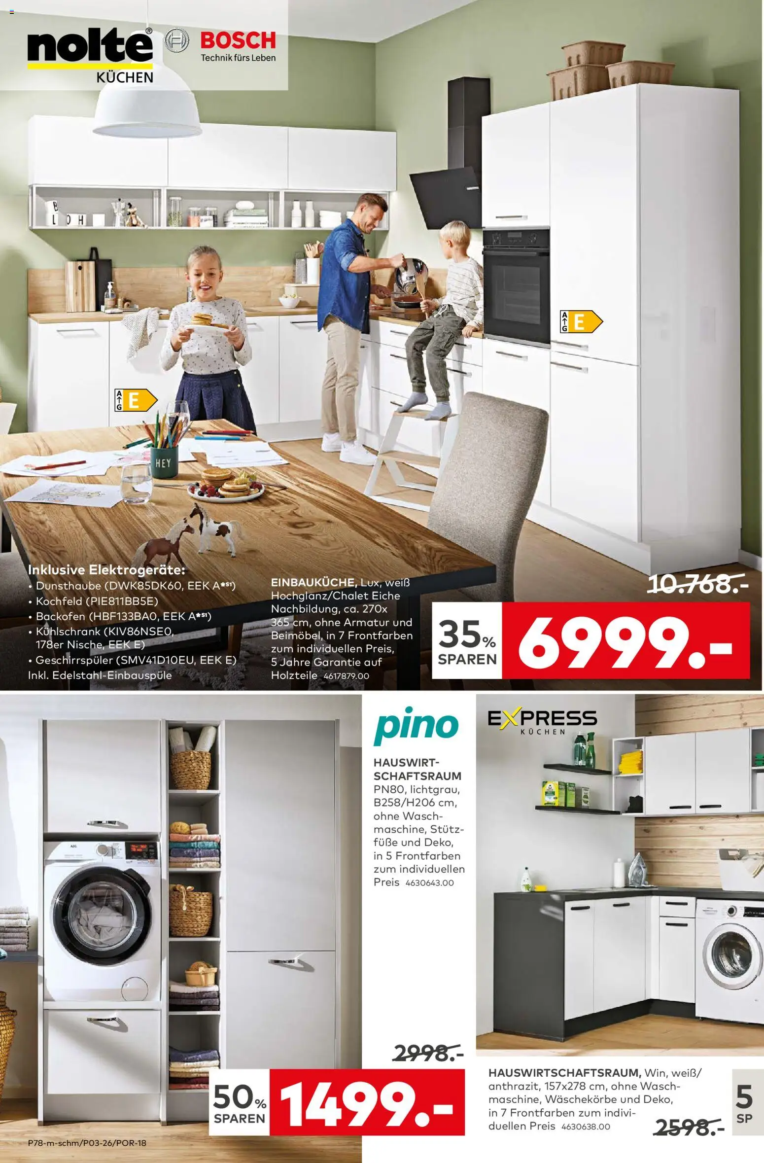 Porta! Küchentester gesucht: Jetzt bewerben und Küche zum halben Preis sichern - Aachen – gültig ab 05.01.2026 | Seite: 8 | Produkte: Geschirrspüler, Kühlschrank, Kochfeld, Kuchen