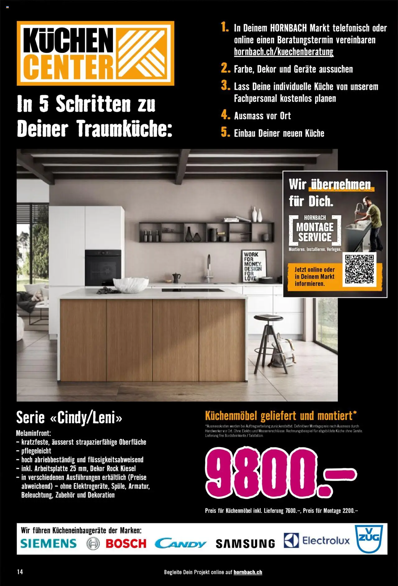 Hornbach Aktionen ab 07.07.2025 | Seite: 14 | Produkte: Rock, Samsung, Bosch, Siemens