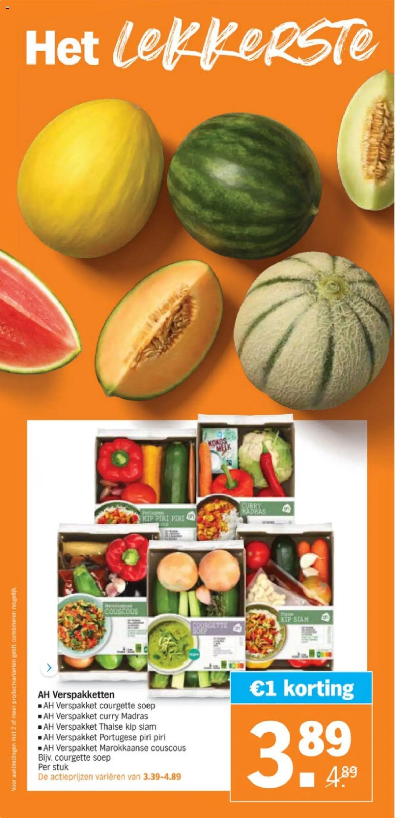  | Pagina: 18 | Producten: Courgette, Kip