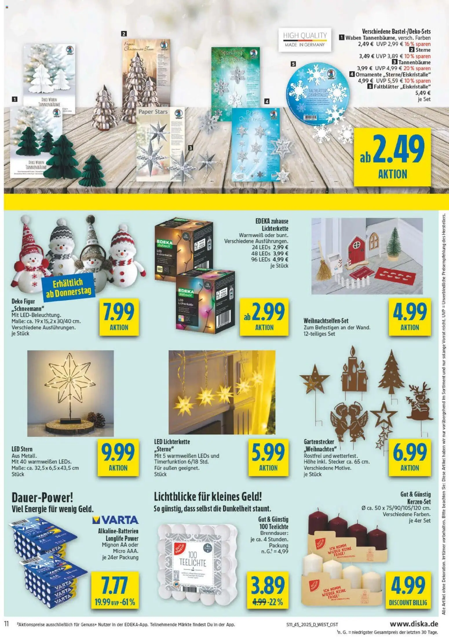 Diska - Diska Angebote Bayern KW45 – gültig ab 03.11.2025 | Seite: 11