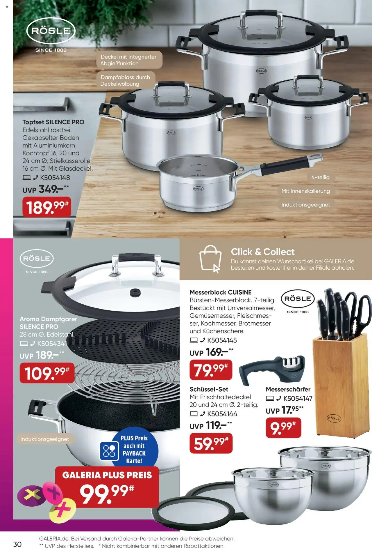 Galeria Karstadt Kaufhof Online-Prospekt – gültig ab 29.09.2025 | Seite: 30