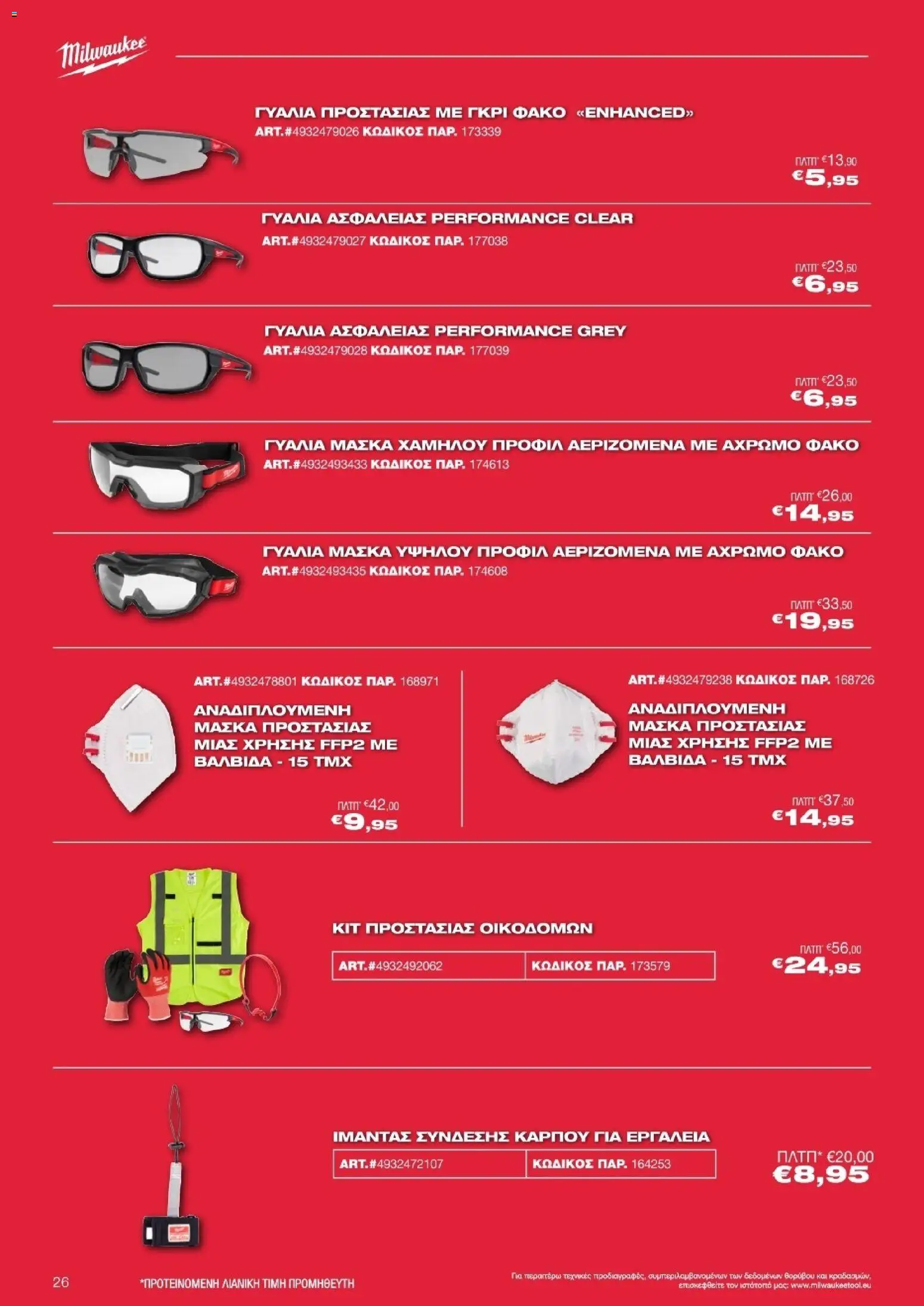 Mr.Bricolage - Milwaukee – σε ισχύ από 21.11.2025 | Σελίδα: 26