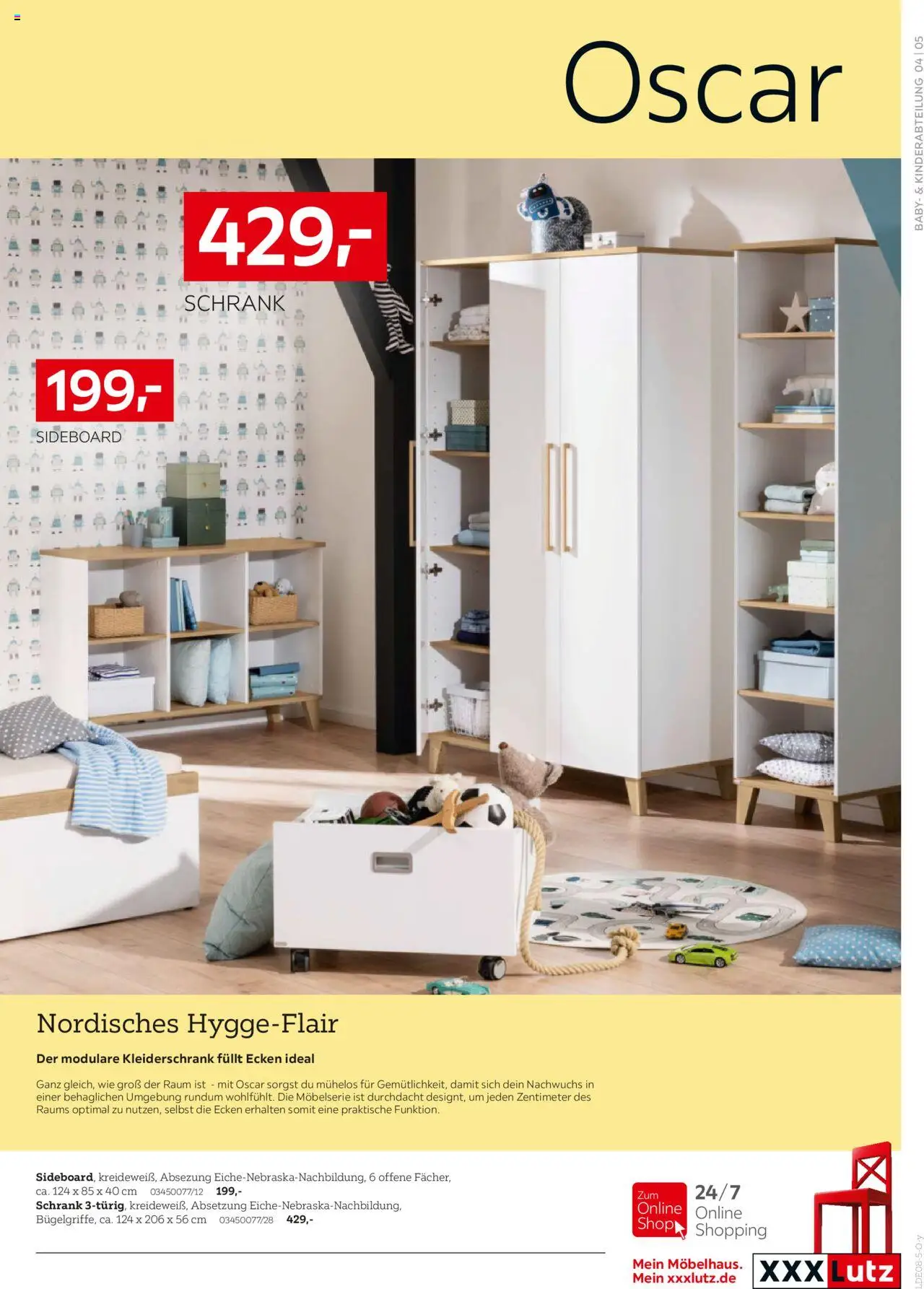XXXL Lutz Paidi Spezial - gültig ab dem 18.08.2025 | Seite: 5 | Produkte: Sideboard, Kleiderschrank, Schrank