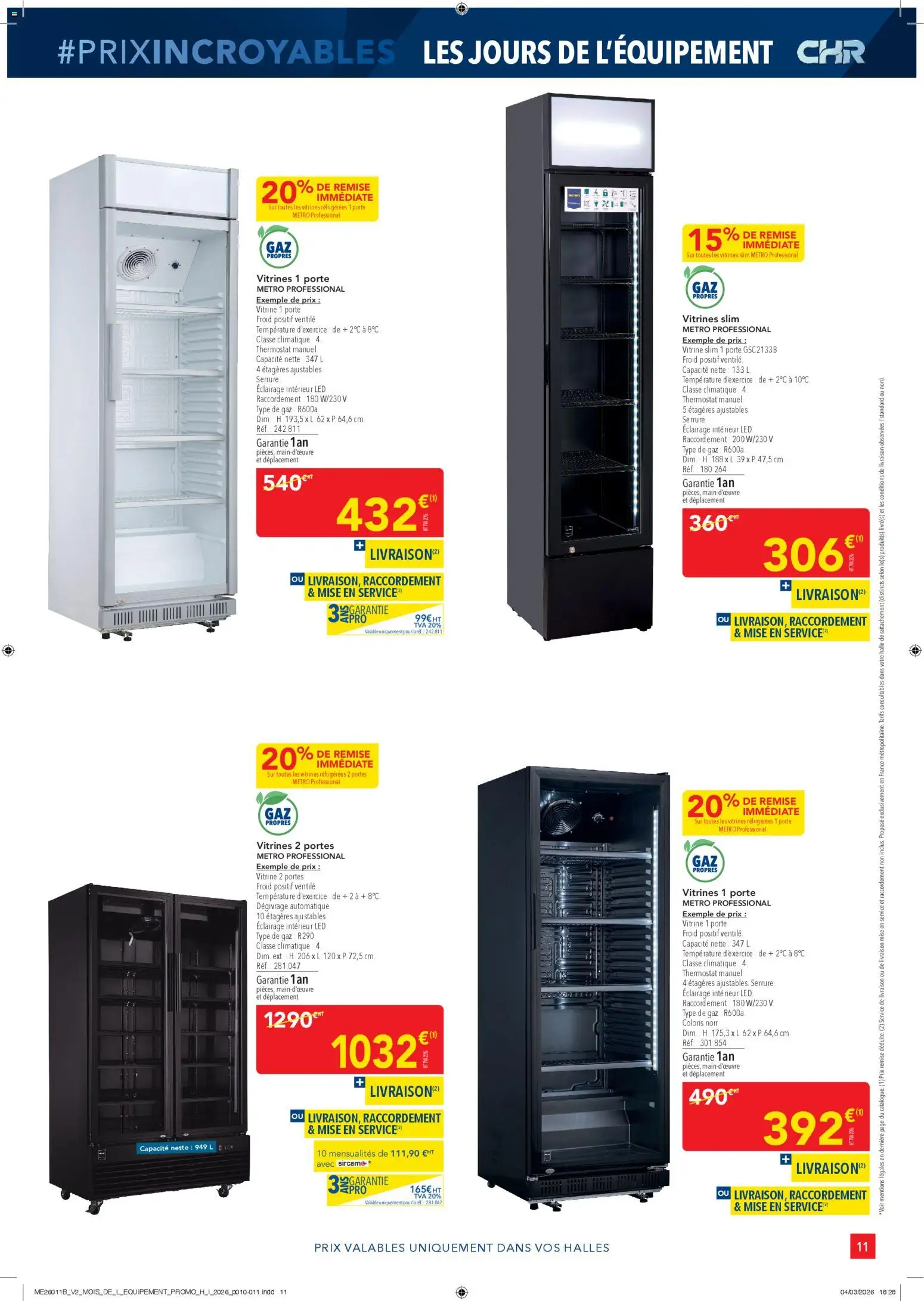 {H1} | Page: 11 | Produits: Vitrine, Porte, Portes